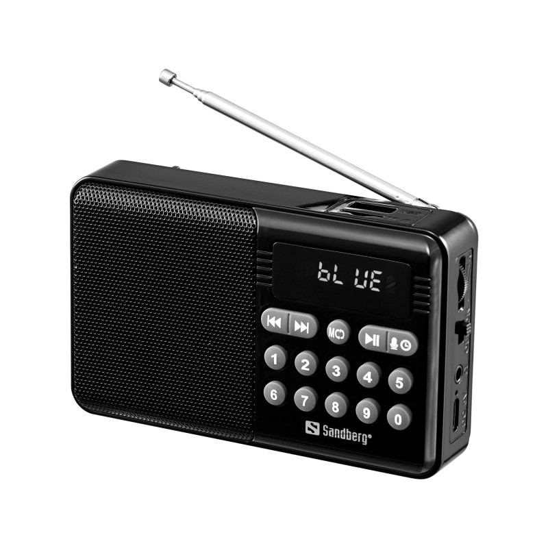 Sandberg Speaker Radio FM+BT Recharge Sandberg Speaker Radio FM+BT Recharge